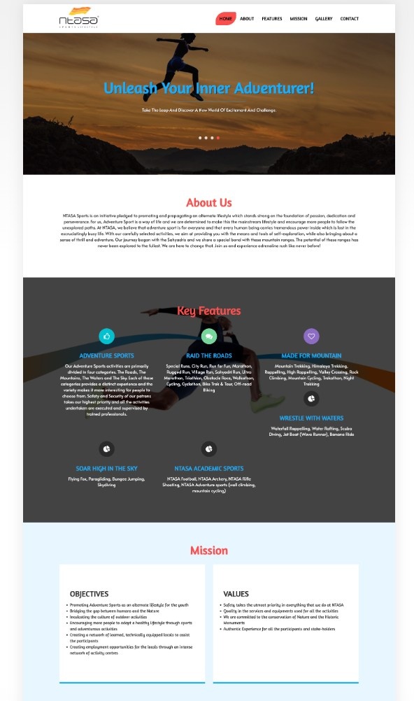 website development portfolio